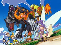 Digimon Frontier promo art