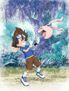 Digimon Adventure: Last Evolution Kizuna poster by Nakatsuru Katsuyoshi